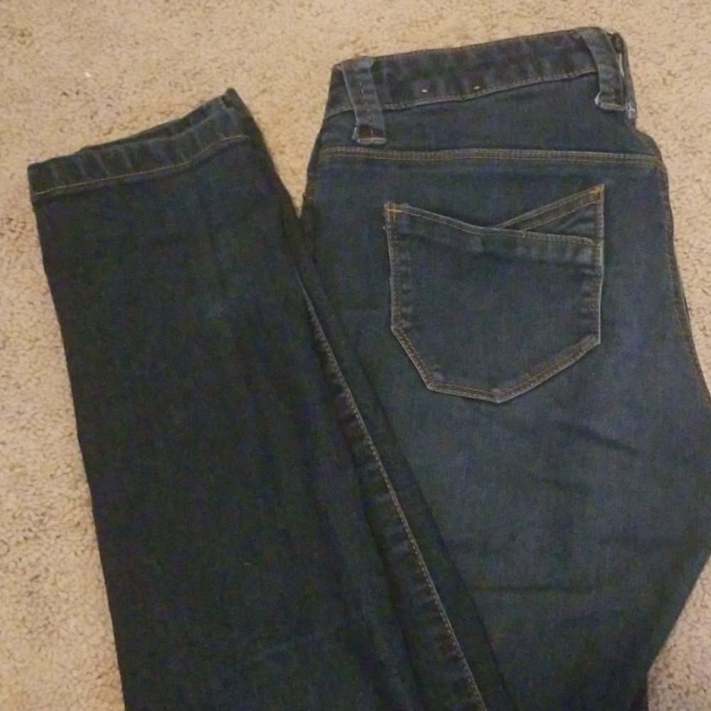 Size 3 Dark Denim Skinny Jeans